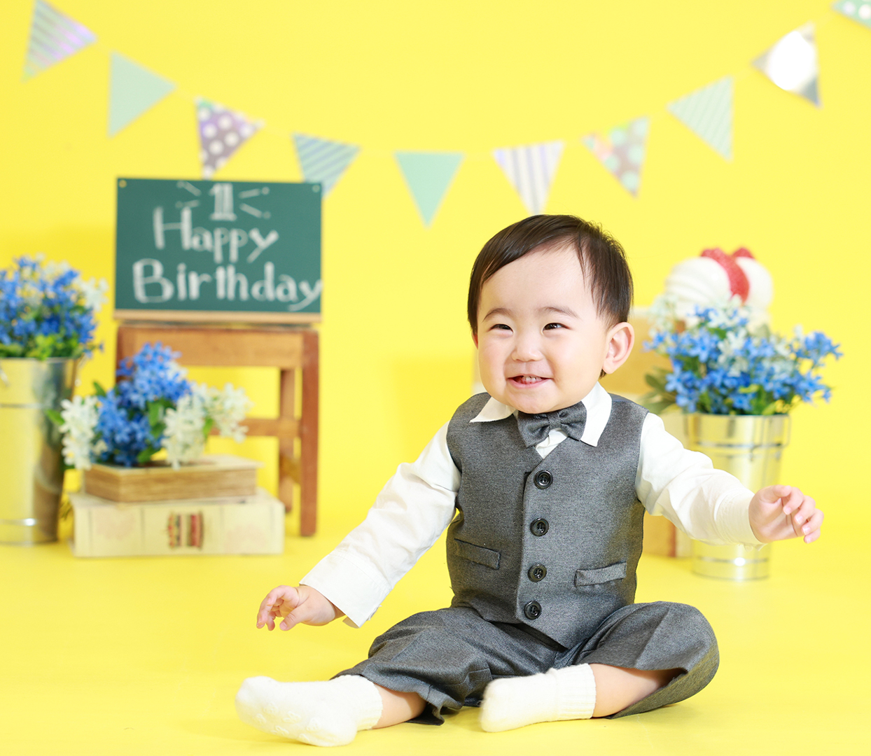 1歳バースデーフォト